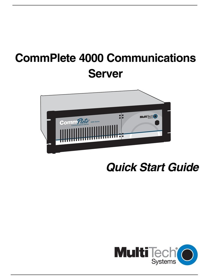 Multitech CommPlete 4000 User manual