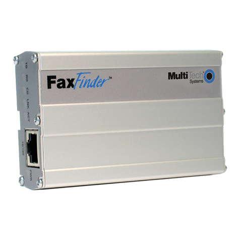 Multitech FaxFinder FF100 User manual