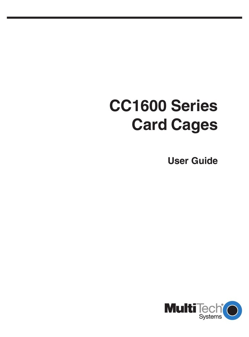 Multitech CC1600-11L User manual