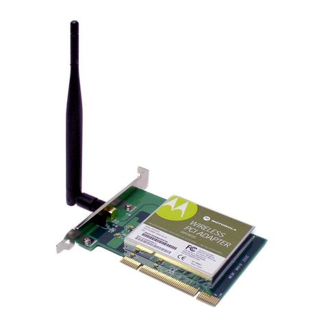 Motorola WPCI810G Getting started