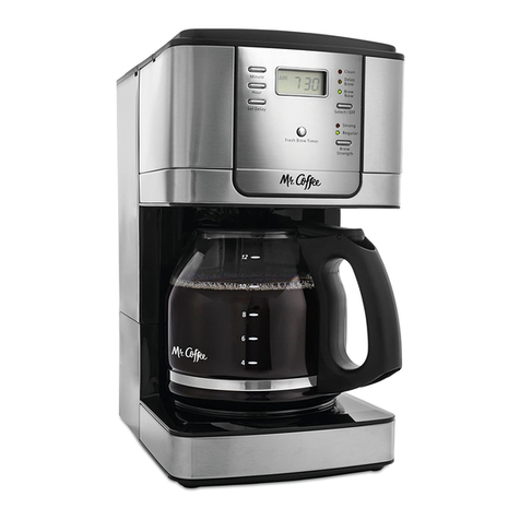 Mr. Coffee JWX31BP User manual Mr. Coffee JWX31BP User manual