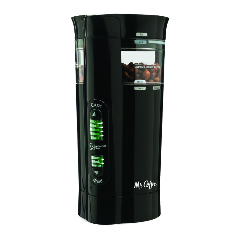 Mr. Coffee Precision IDS75 user manual