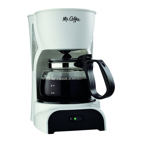 Mr. Coffee DR4 user manual