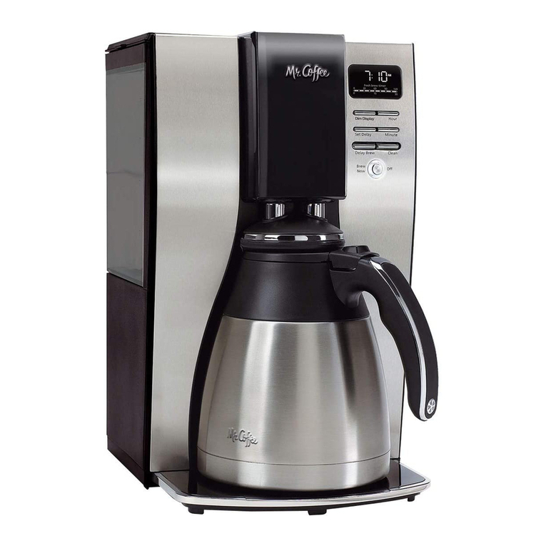 Mr. Coffee BVMC-PSTX91 User manual