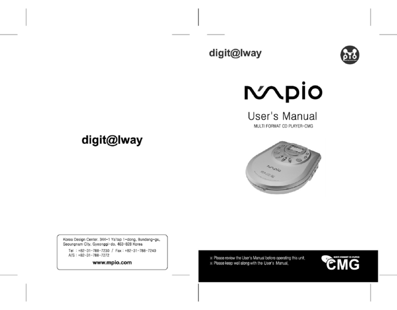Mpio CMG user guide