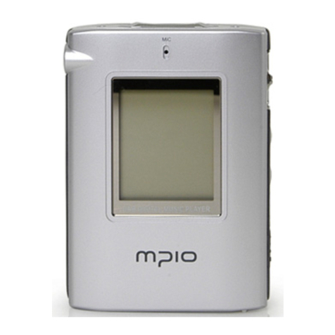 Mpio PD 100 user guide
