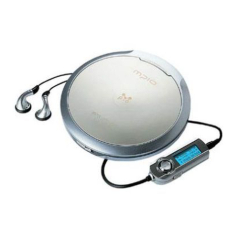 Mpio CL 100 user guide