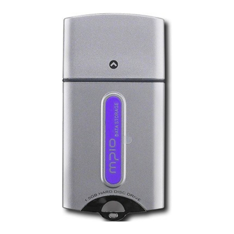 Mpio HS 100 User manual