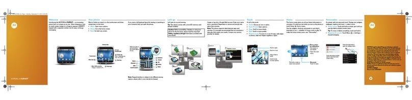 Motorola Flipout MB511 User manual