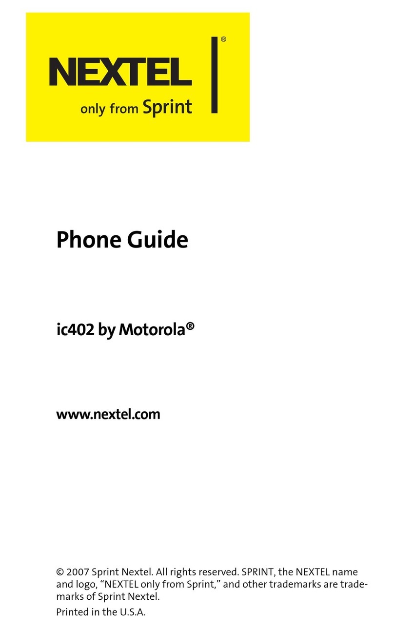 Motorola ic402 User manual