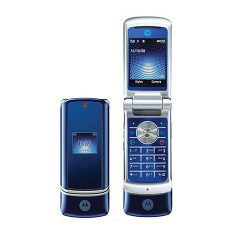 Motorola KRZR K1 User manual
