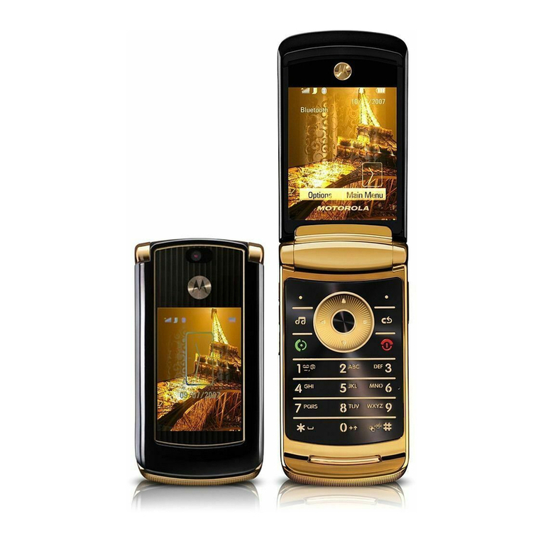 Motorola T-Mobile RAZR2 V8 User manual