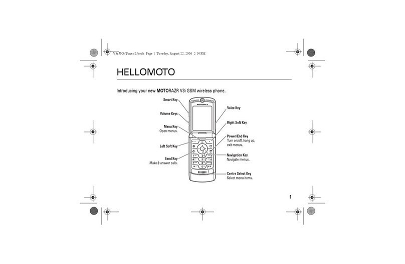 Motorola RAZR V3i DG user guide
