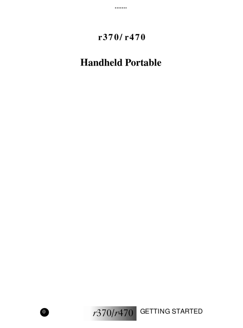 Motorola r370 User manual