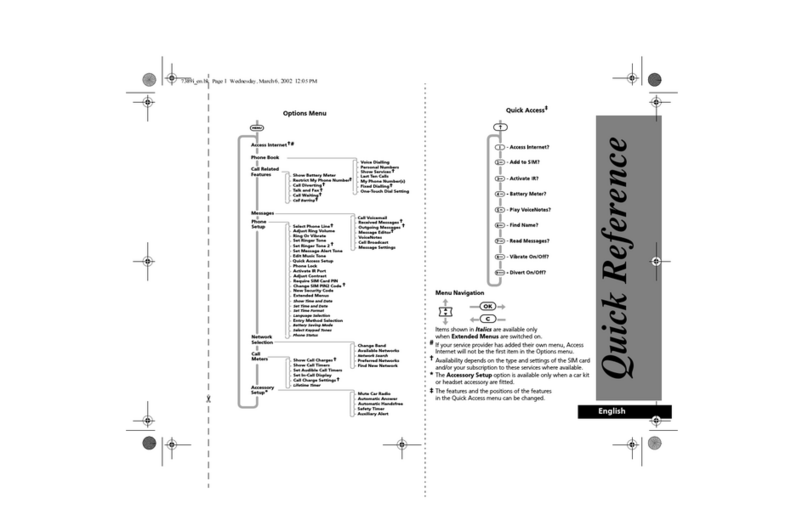 Motorola P7389 User manual
