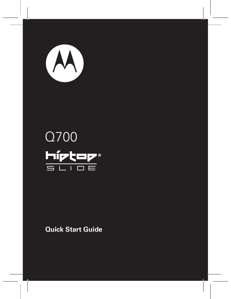 Motorola Q700 User manual Motorola Q700 User manual