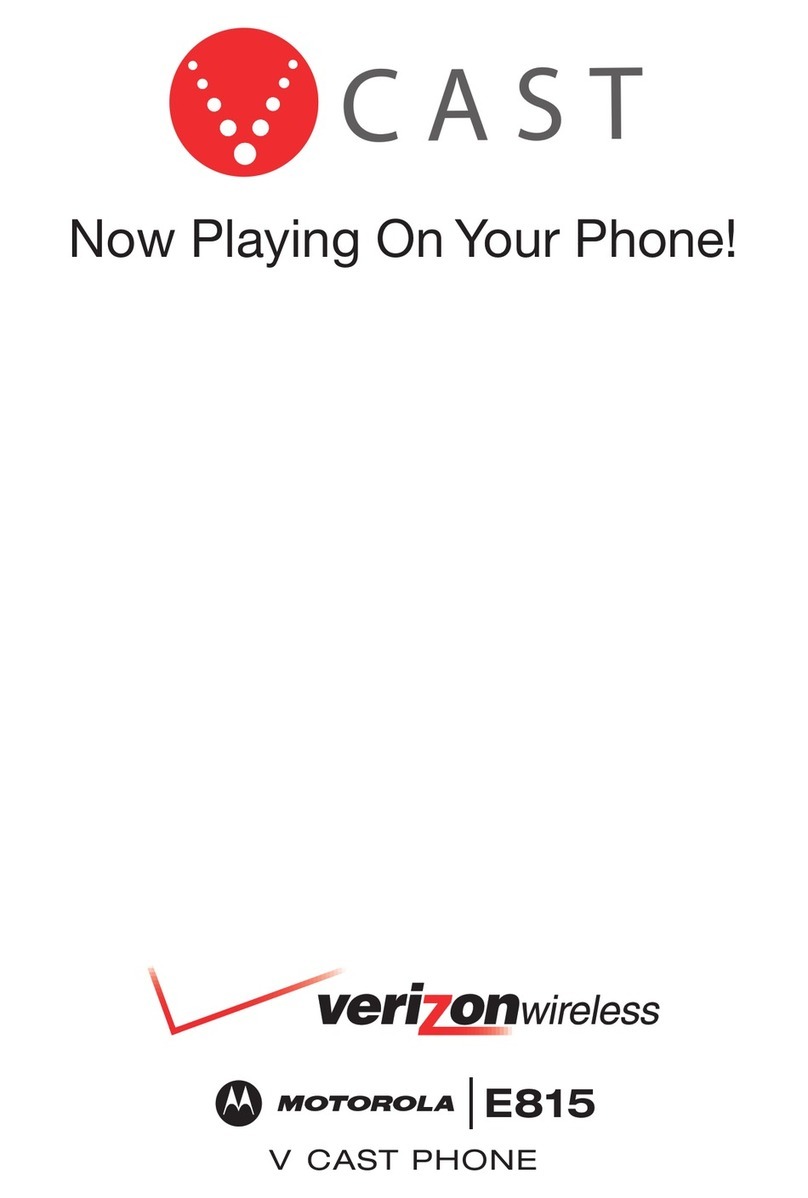 Motorola E815 user guide