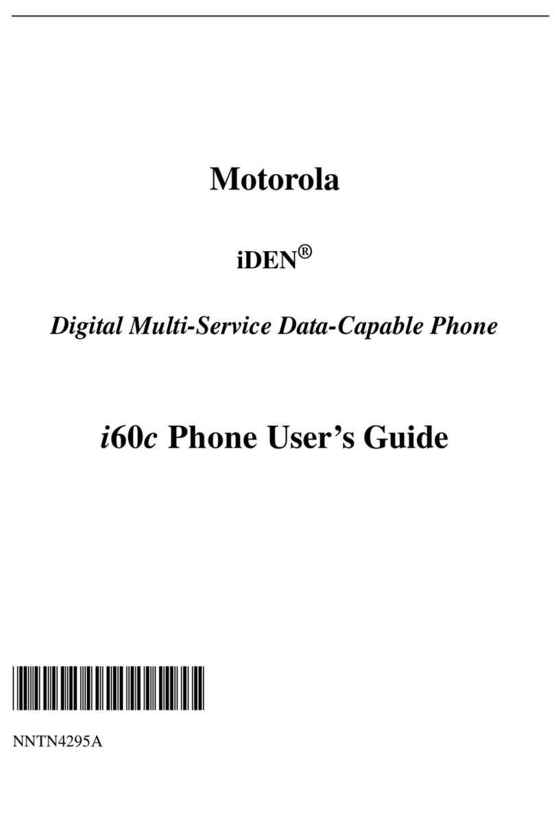 Motorola i60c User manual Motorola i60c User manual