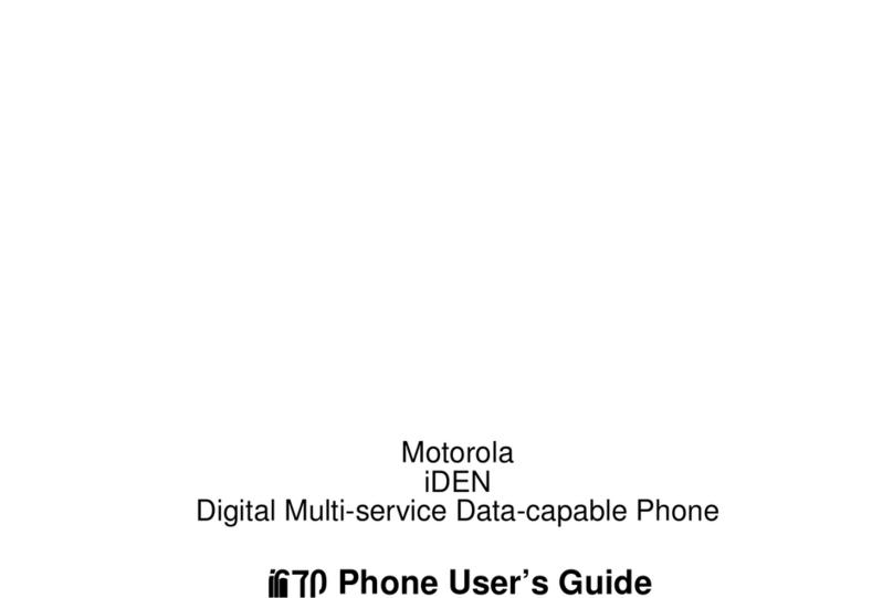 Motorola I670 - Nextel - IDEN Phone User manual