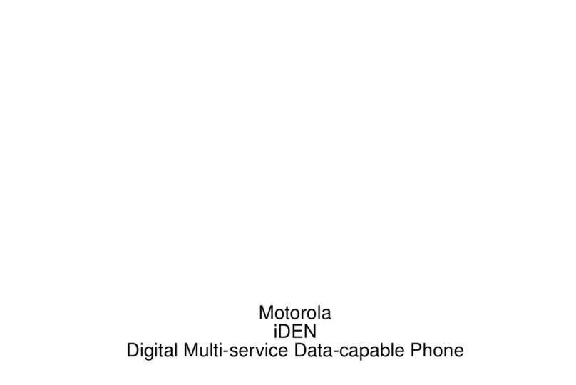 Motorola iDEN i615 User manual
