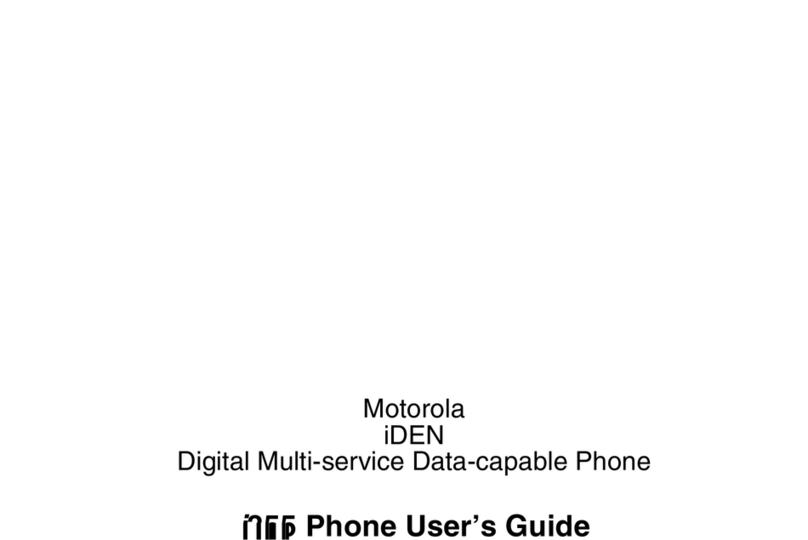 Motorola iDEN i355 User manual