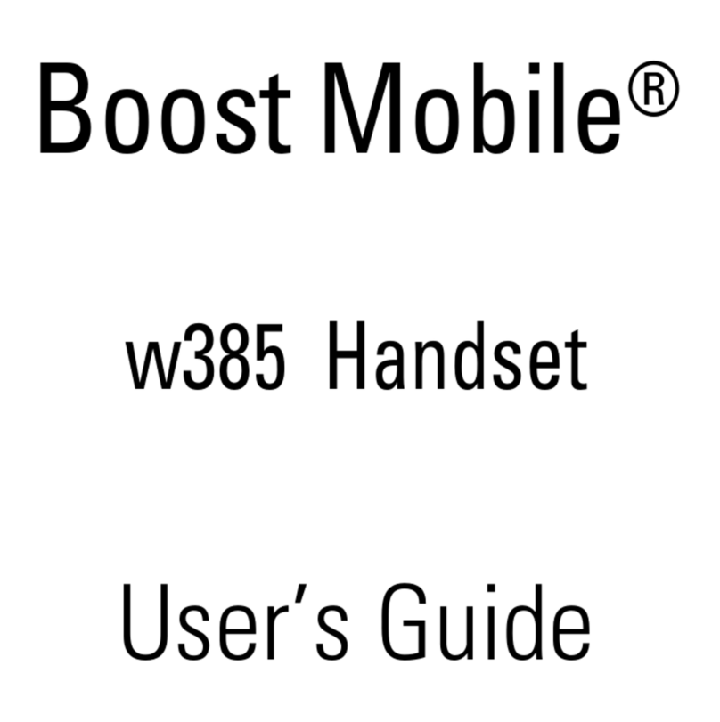 Motorola W385 User manual