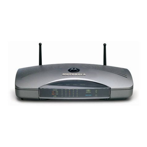 Motorola SURFBOARD SBG1000 User manual