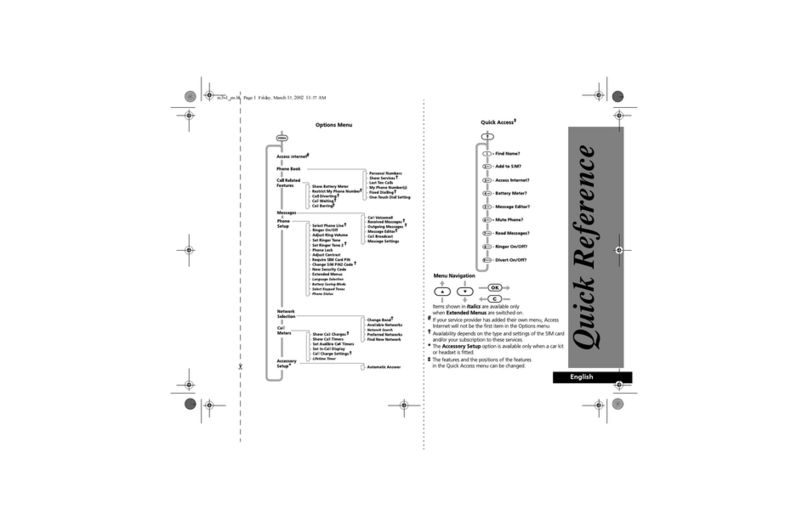 Motorola V2288 user guide