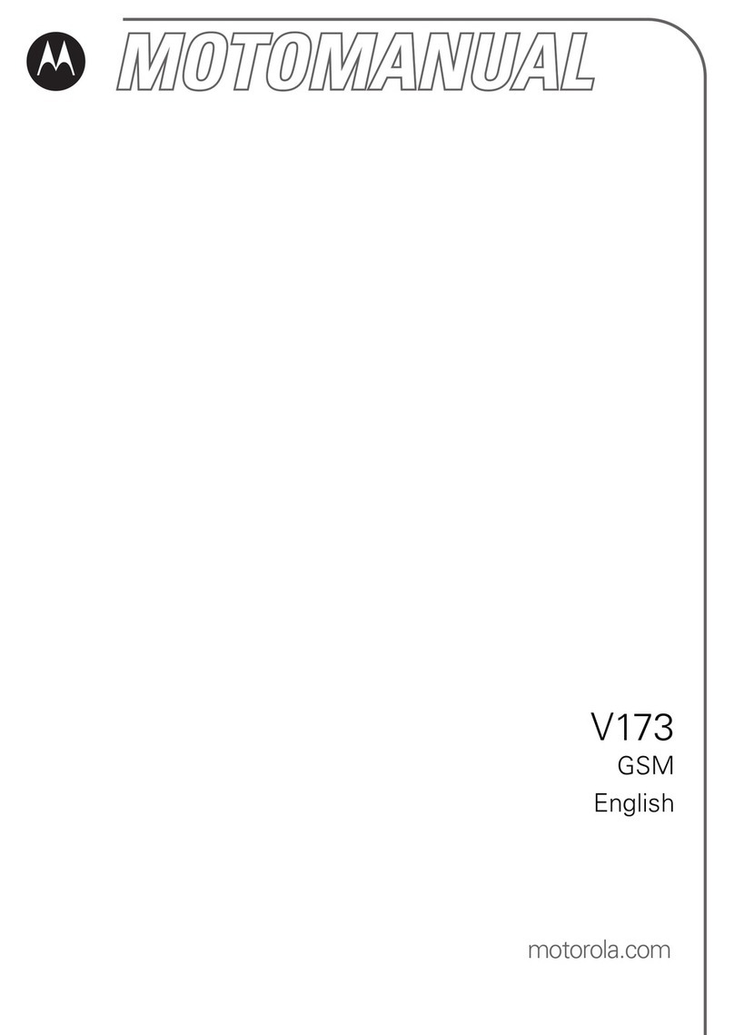 Motorola V173 User manual