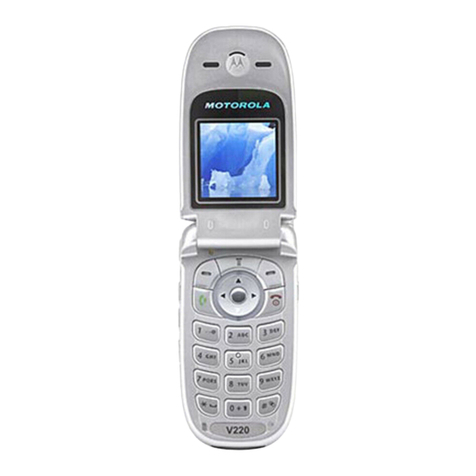 Motorola V220 Instruction Manual