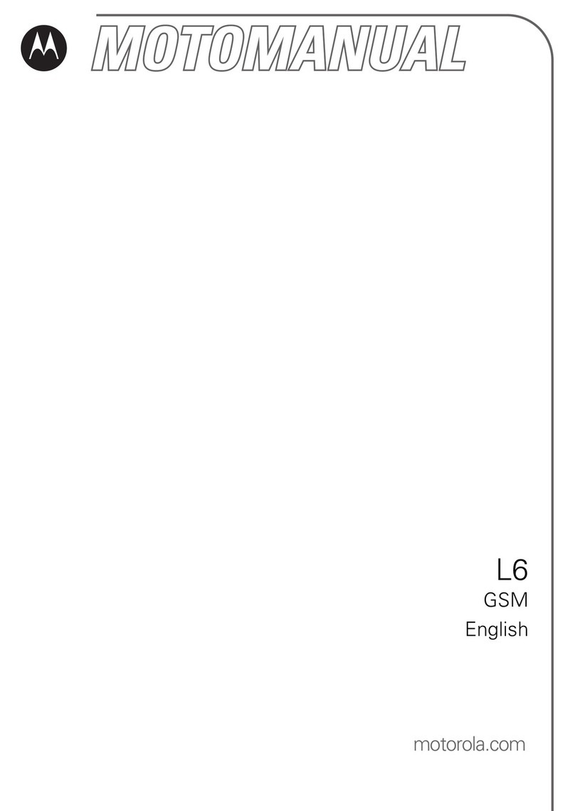 Motorola SLVR L6 User manual