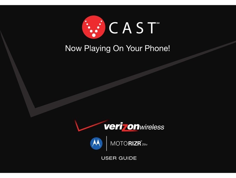 Motorola RIZR Z6tv User manual