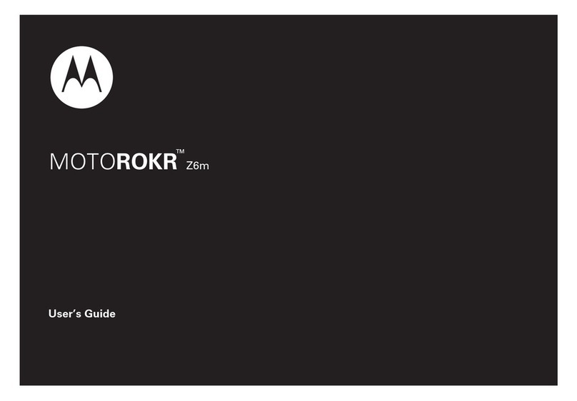 Motorola ROKR User manual Motorola ROKR User manual