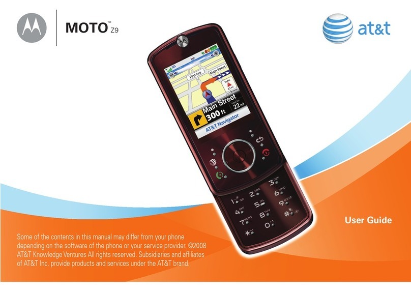 Motorola RIZR Z9 User manual