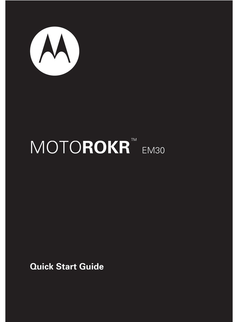 Motorola ROKR User manual