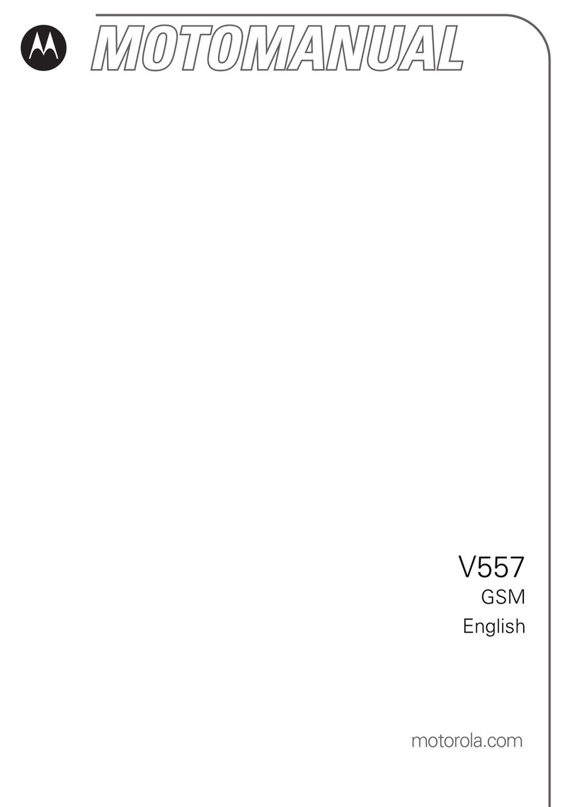 Motorola V557 User manual