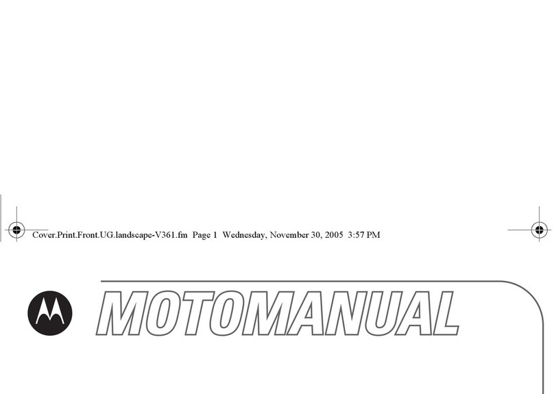 Motorola V361 Motomanual