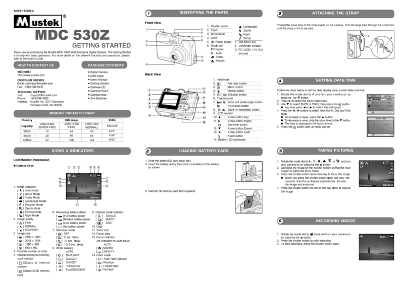 Mustek MDC-530Z User manual Mustek MDC-530Z User manual