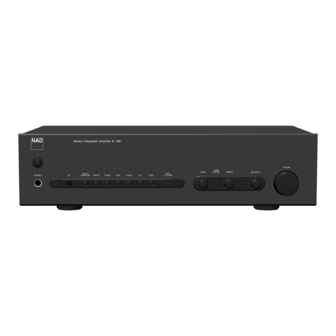 NAD C350 User manual