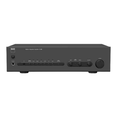 NAD C320 owner's manual