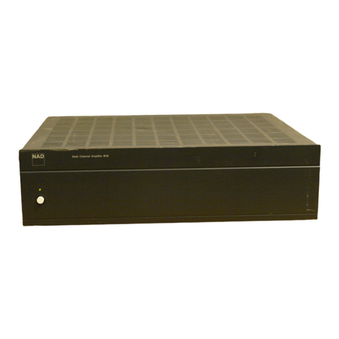 NAD 916 User manual