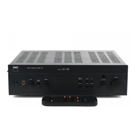 NAD 317 owner's manual