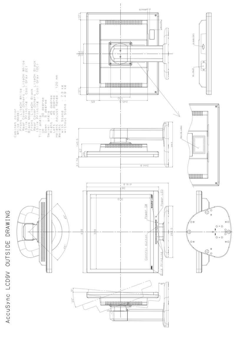 NEC LCD9V User manual NEC LCD9V User manual