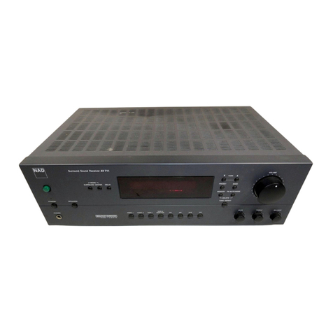 NAD 711 owner's manual
