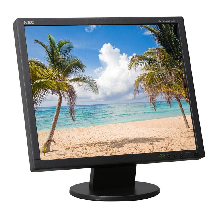 NEC AS191 - AccuSync - 19" LCD Monitor brochure