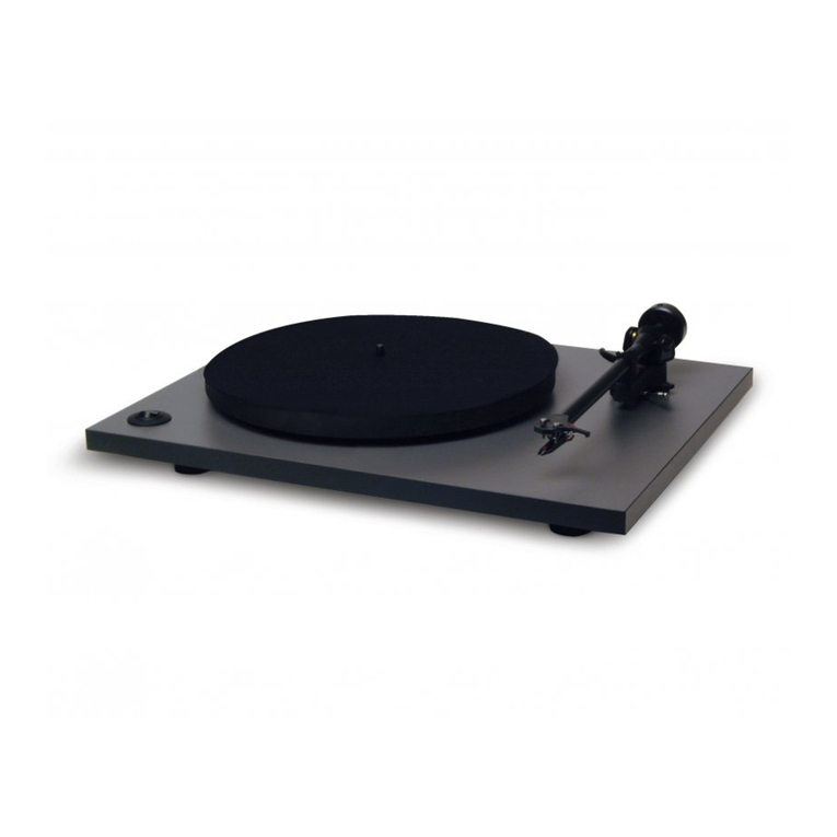 NAD TURNTABLE C 552 owner's manual
