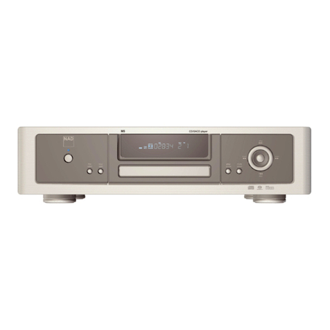 NAD M5 C/AH User manual