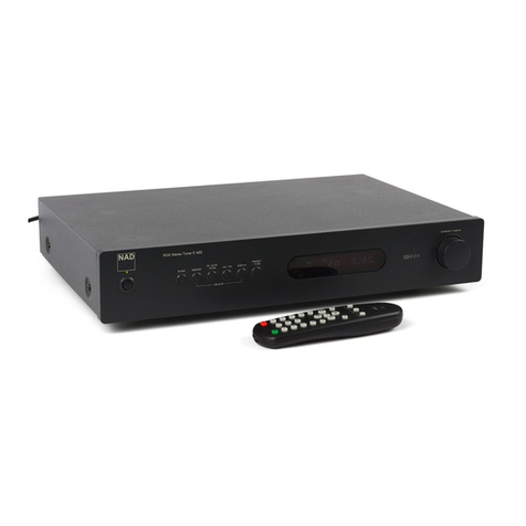 NAD C422 owner's manual