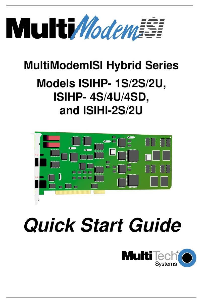 Multitech ISIHI-2S User manual