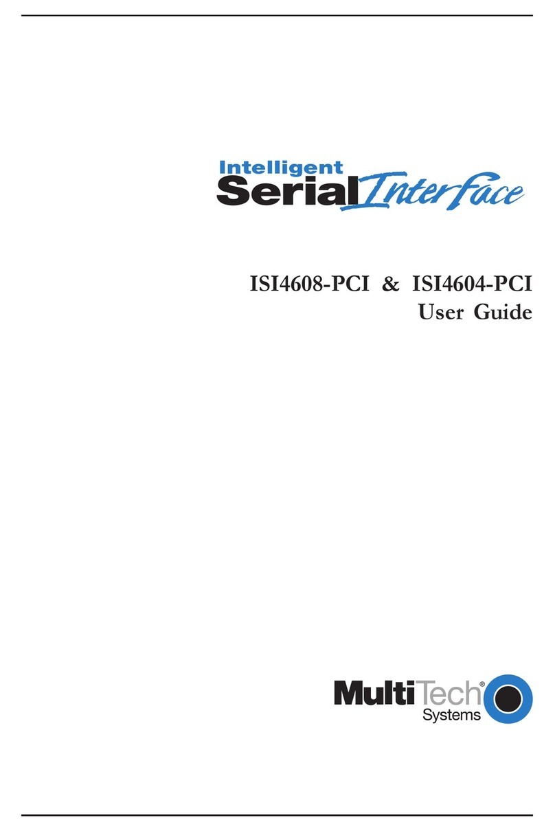 Multitech ISI4604-PCI user guide Multitech ISI4604-PCI user guide